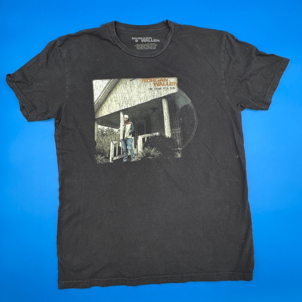 Morgan Wallen One Thing At A Time Album Cover‎ Graphic T Shirt Men's Size Large